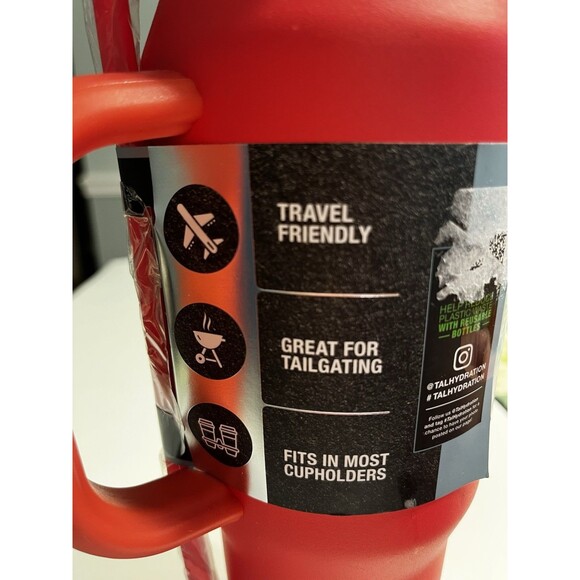 New TAL Stainless Steel Basin Travel Mug 30 oz, Pink WM2585 - Picture 3 of 8